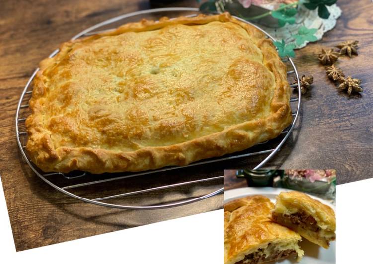 Easiest Way to Make Quick Cheese Teriyaki Beef Pie