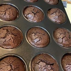 A picture of Classic brownies from scratch.