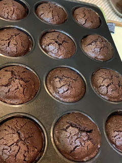 A picture of Classic brownies from scratch.