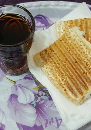 صورة لوصفة توست بالشطة
