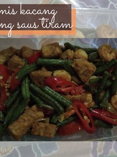 Foto resep 65. Tumis Kacang Panjang Saus Tiram