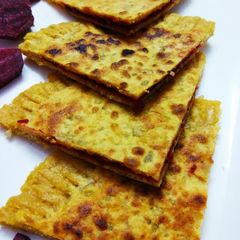A picture of Beetroot Stuffed Paratha.