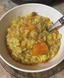 Guiso de arroz vegetariano