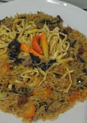 Foto resep Bihun Goreng Jamur Ayam