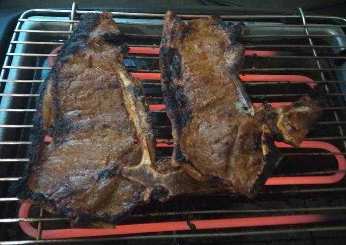 Grilled T bone steak