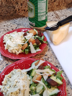A picture of Quick Pesto Cream Pasta.