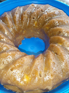 Una foto de Budín de Pan saborizado - sin leche, con 1 huevo -