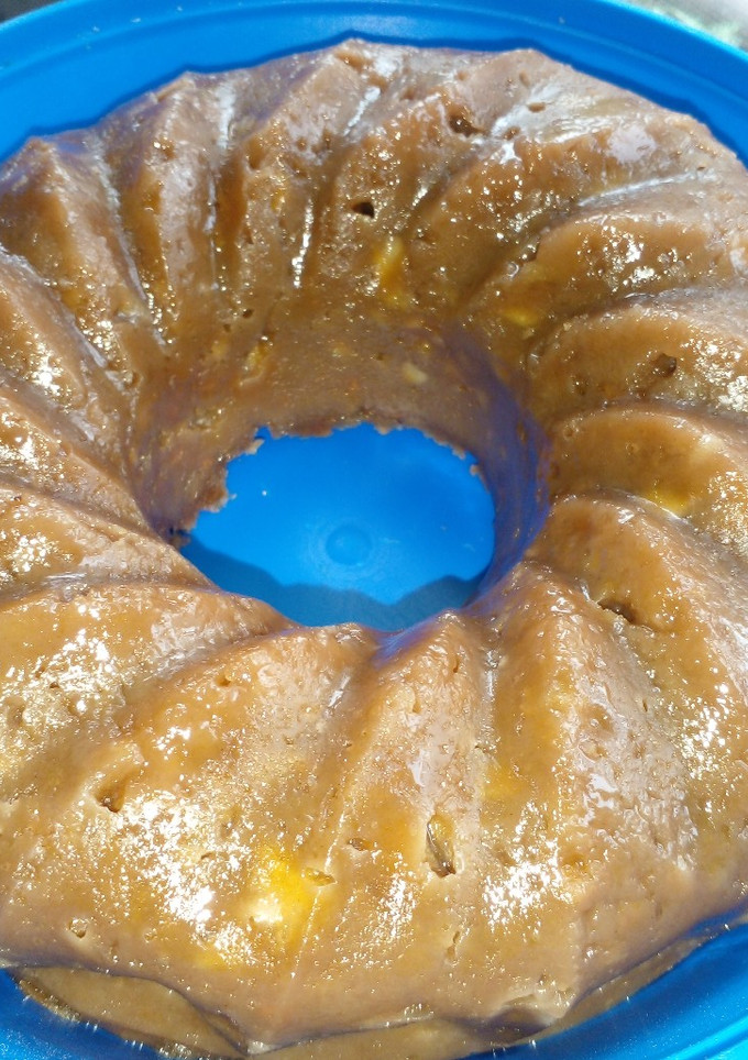 Una foto de Budín de Pan saborizado - sin leche, con 1 huevo -