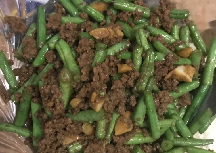 Cara Memasak Tumis buncis beef Ekonomis Untuk Jualan