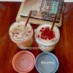 अनार पारफे (Pomegranate Parfait)-レシピのメイン写真