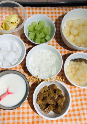 Hình của món Chè Thái Sầu Riêng.