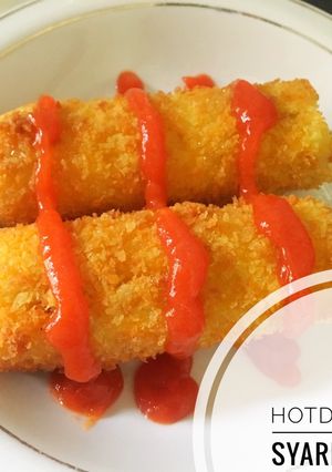 Foto resep Hotdog korea