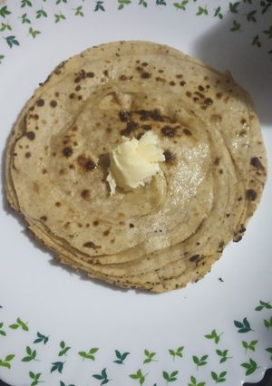 A picture of Tandoori lachchha parantha.