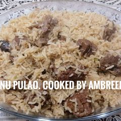 Bannu Pulao Recipe 😋 A picture of Bannu Pulao Recipe 😋.