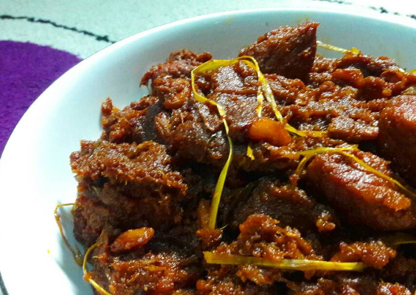 Rendang Daging Sapi
