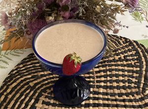 Une photo de Milkshake Fraises 🍓 Banane 🍌