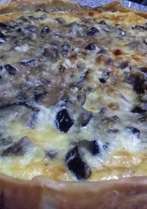 Una foto de Tarta de berenjenas