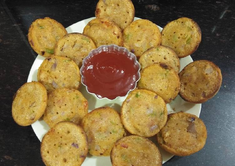 Easiest Way to Make Speedy Veg Rava Appam/appe