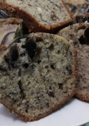 Foto resep Bolu Pisang marmer simpel