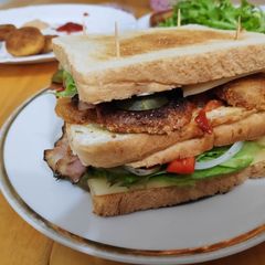 A picture of Club Sandwich (Easy and Fast).