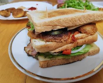 Popular Recipe Club Sandwich Easy and Fast Restaurant Style