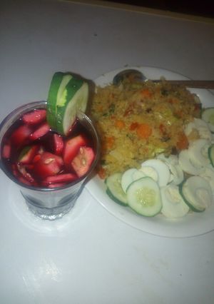 A picture of Dambu shirkafa da zobo.