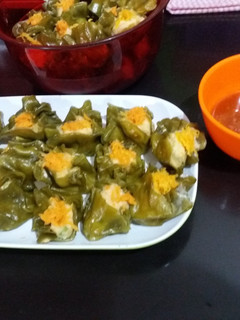 Foto resep Kulit dimsum bayam dan chili saus dimsum