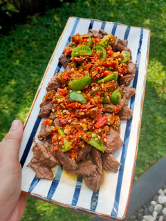 Foto resep Daging Sapi Sambal Pecak