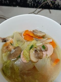 Foto resep Sup jamur kancing