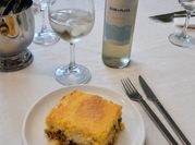 Una foto de polenta al horno