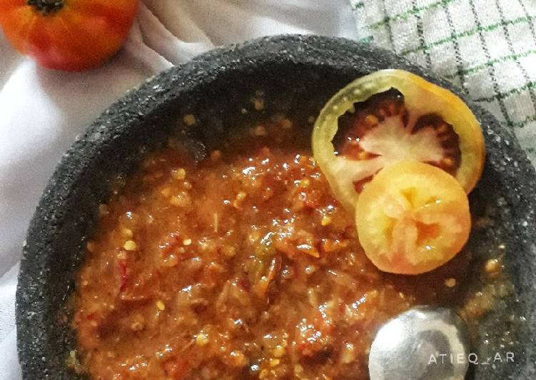 Bagaimana Membuat Sambal Terasi Lamongan Anti Gagal