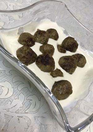 صورة لوصفة كفتة بصوص الطحينية