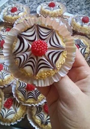 صورة لوصفة صابلي الميلفاي باللوز روعة 😘