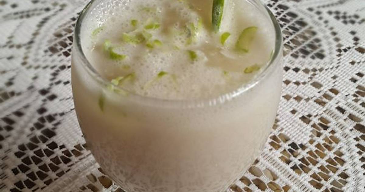 Licuado de piña con lima - 6 recetas caseras- Cookpad