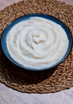 Une photo de Purée de topinambours