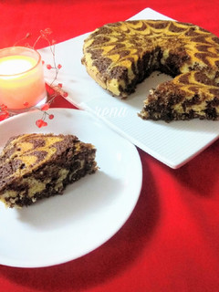 A picture of Zebra Cake.