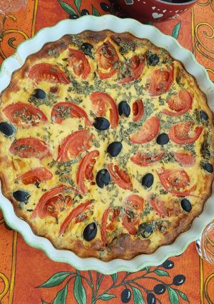 Une photo de Tarte à la provençale (sans pâte)