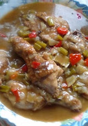Una foto de Fricasé de pollo