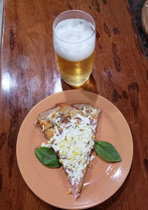 Una foto de Pizza de Harina de Salvado