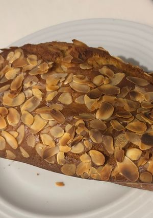 Une photo de Cake citron amande pomme