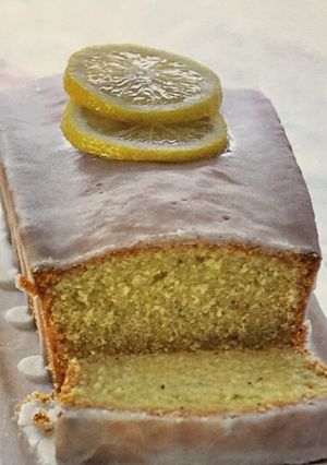 Una foto de Budín de limón