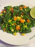 Vegetable Salad with Margarine