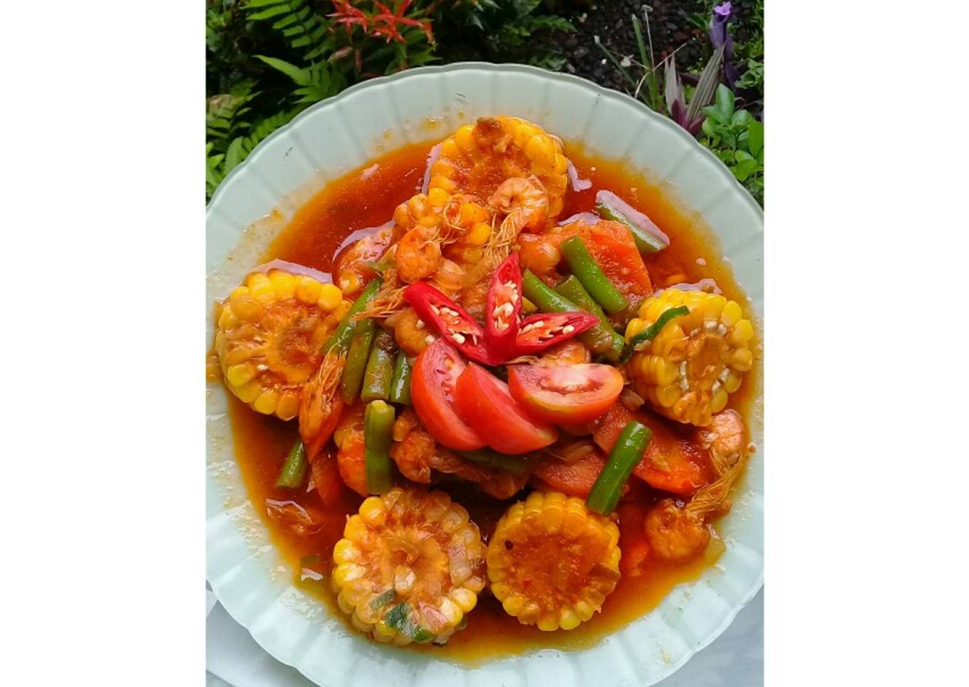 Udang saus padang