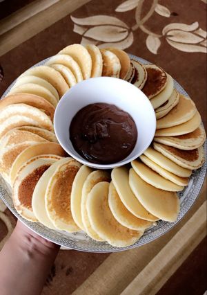 صورة لوصفة بانكيك 😋❤️