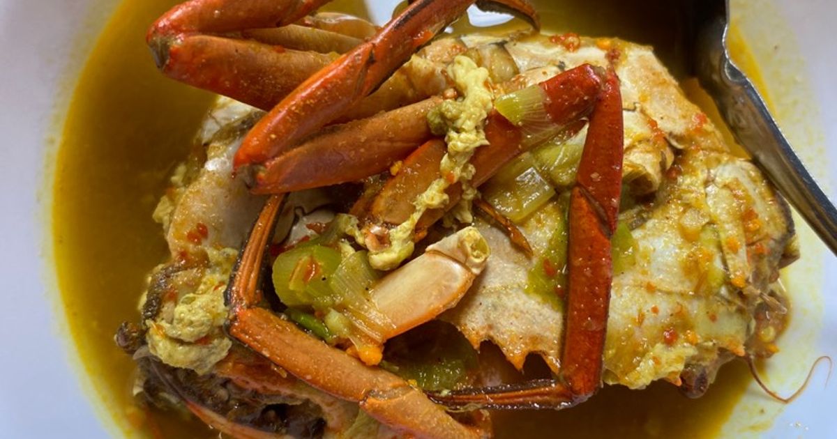 Kepiting Kuah Kuning Segar