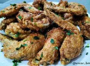 Foto principal de Alitas de pollo Ras el Hanout en airfryer