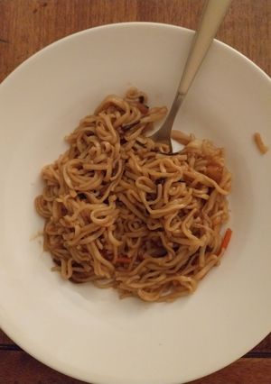 Φωτογραφία της συνταγής Noodles με λαχανικά