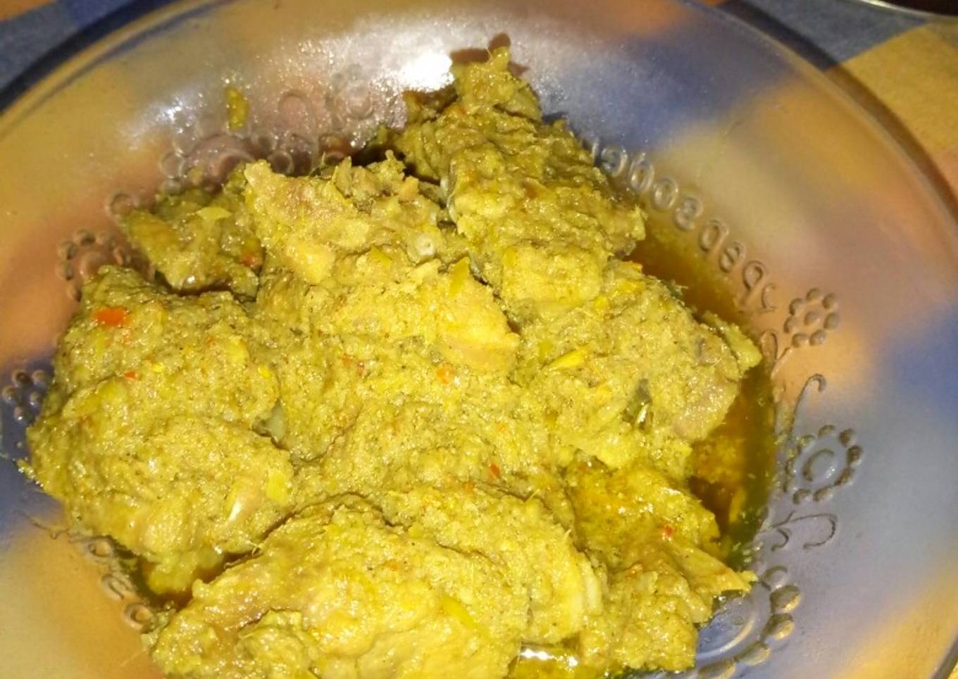 Rica rica Ayam Telur