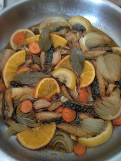Una foto de Escabeche de caballa
