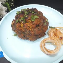 A picture of Baked gobhi (cauliflower).